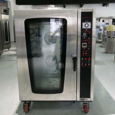 Equipo de panadería horneado 8 bandejas Horno de convección de gas Horno de horneado eléctrico comercial