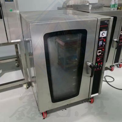 Equipo de panadería horneado 8 bandejas Horno de convección de gas Horno de horneado eléctrico comercial
