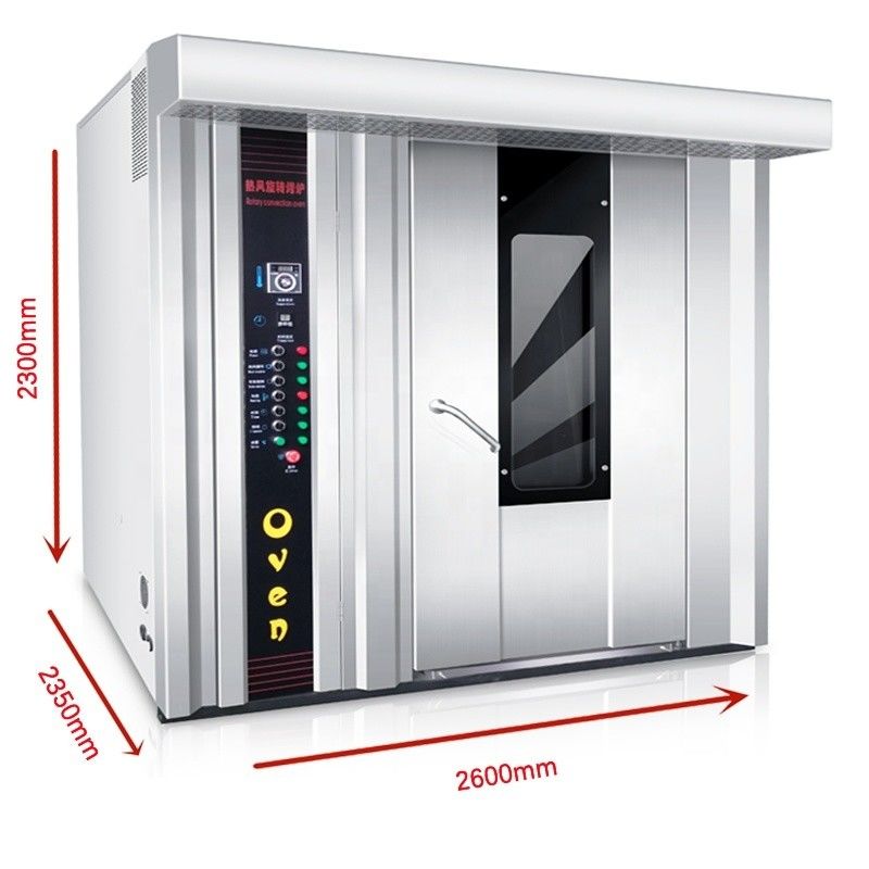 64 bandejas Horno eléctrico para panadería alimenticio Material de fruta utilizado en la producción