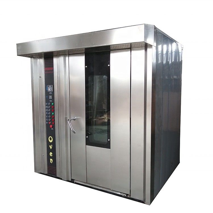 1300kg Capacidad -3N380V 32 bandejas Fuel diesel horno rotativo para hornear alimentos en Shanghai