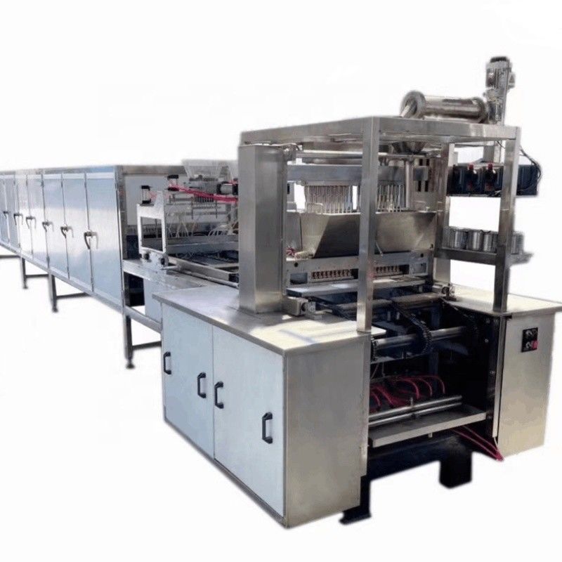 Selección 500 KG Máquina de producción de caramelos de jalea dura y blanda para azúcar y caramelos de gelatina