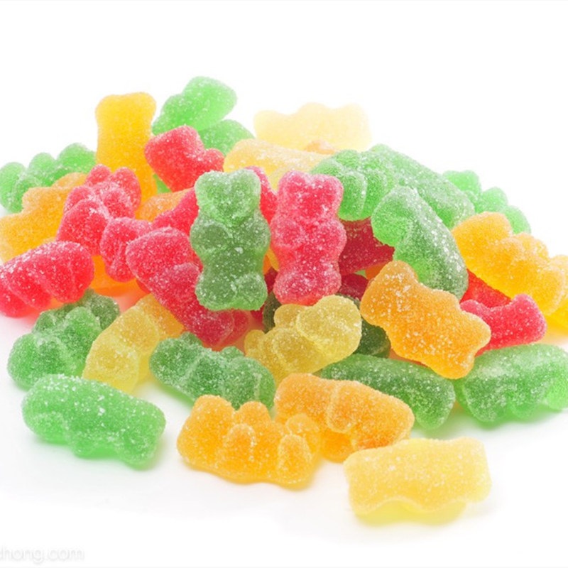 Línea de producción automática de 380V para la máquina de llenado de caramelos Gummy Bear Soft Lollipop