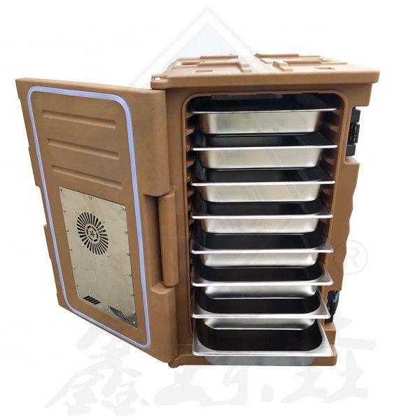 Caja de entrega aislada Mantenga los alimentos calientes y frescos en movimiento con tecnología de moldeo rotativo
