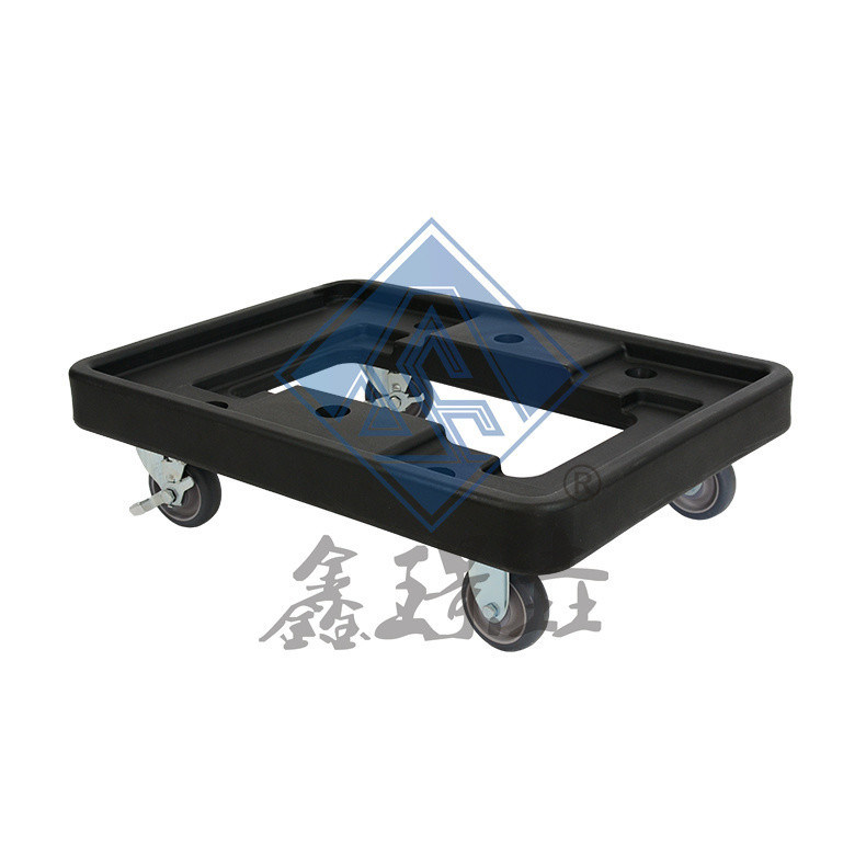 Display de alimentos Negro aislado Comercial de restauración más caliente de transporte de contenedores de carro