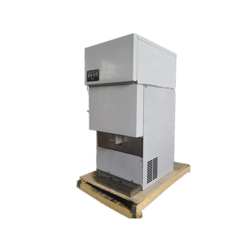 Dispensador de cubo de hielo de capacidad diaria de 45 kg/día con máquina automática de hielo y hielo lunar de Chin