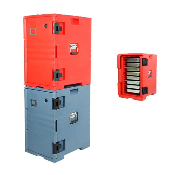 Contenedores térmicos aislados para mantener la temperatura de los alimentos constante con material LLDPE