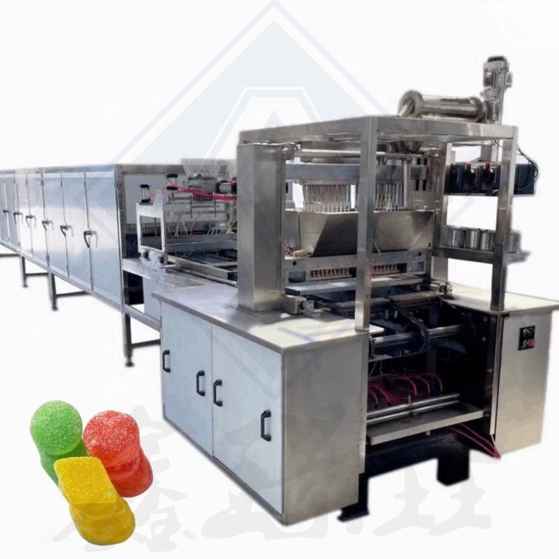 200-300 kg/h Capacidad de las vitaminas de goma de caramelo de la máquina de fabricación para la línea de producción de patitos
