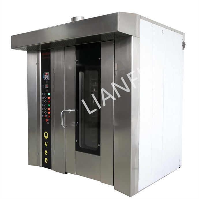 32 bandeja Panadería comercial Horno giratorio/maquinaria eléctrica de gas diesel para hornos de horno