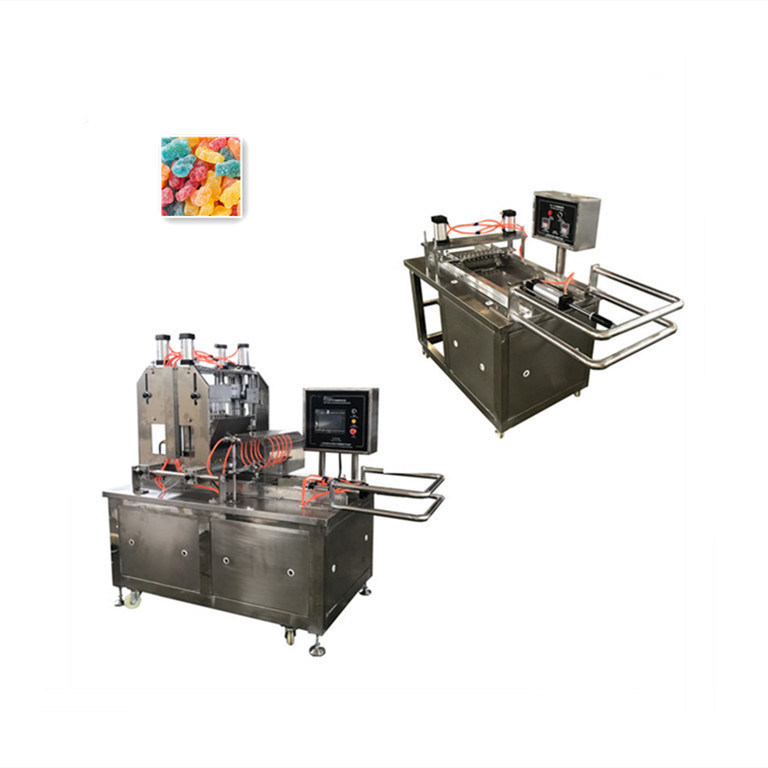 20-50 kg/h Máquina de caramelos gomosos de arándanos agrios para venta al por menor Producción de caramelos de jalea