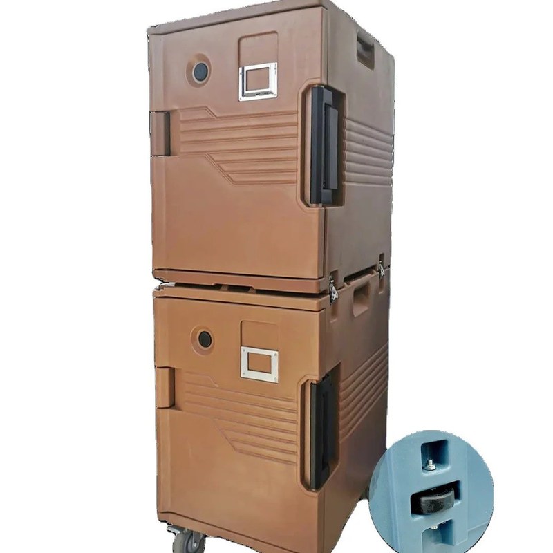 Estación de comidas de caja aislada de rotomoulding de color aislada personalizada