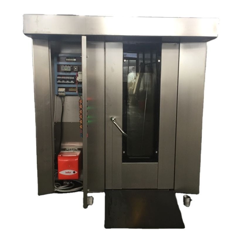 Línea de producción de panadería a base de agua Horno eléctrico de pizza con calefacción automática por convección