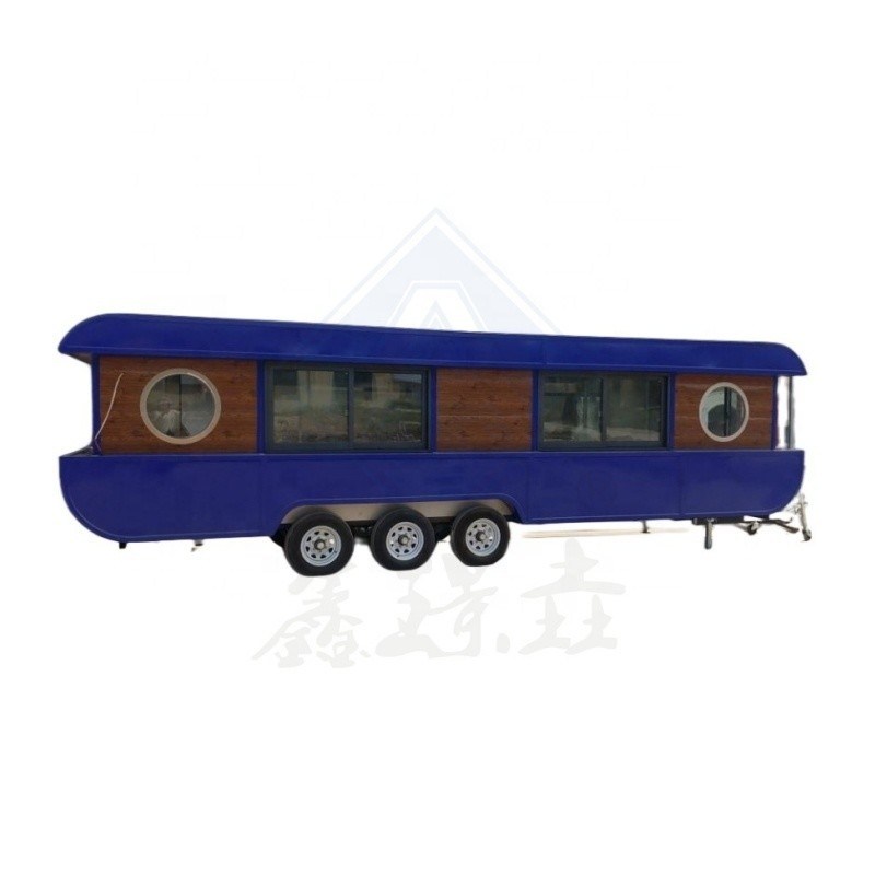 Vans comerciales con concesión de calle móvil para camión de alimentos refrigerador congelador