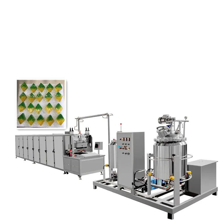 Máquina de llenado de dulces para la producción industrial automática de dulces