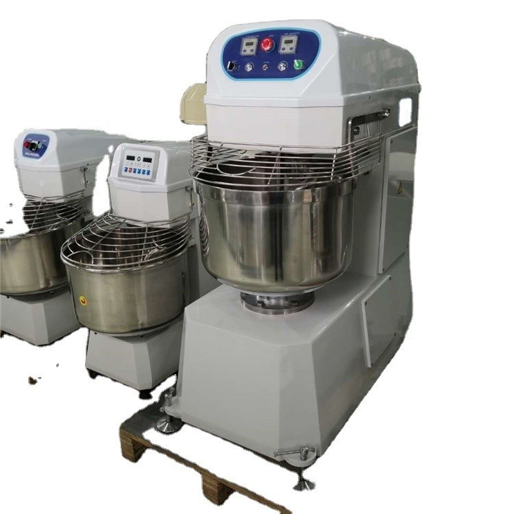 540*710*850MM Mezcladora de masa espiral industrial para pan para la panadería de plantas de procesamiento de verduras