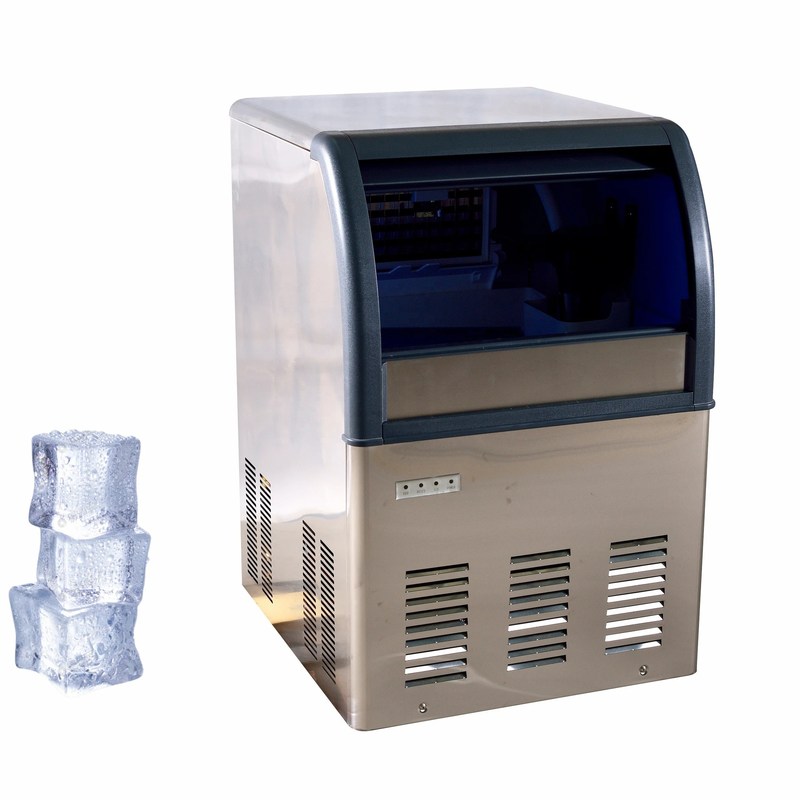 Máquina para hacer cubos de hielo Comercial 5000kg Aire automático de refrigeración Sanyo compresor