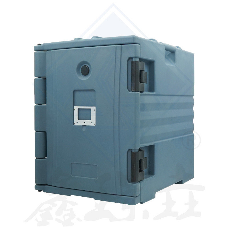 Caja aislada de moldeo por rotación de 90L Restaurante que sirve plato de raspado para alimentos congelados