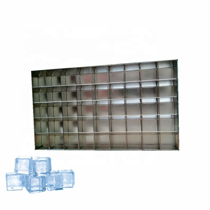 Evaporador de hielo 5*8 Fabricante de cubos de hielo automático industrial para diferentes tipos de hielo