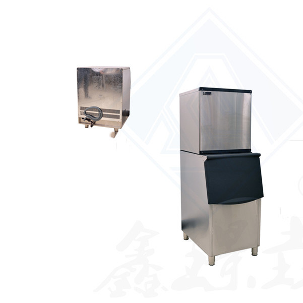 TECUMSEH compresor 220V 300kg máquina de hacer cubos de hielo cuadrado para hacer cubos de hielo