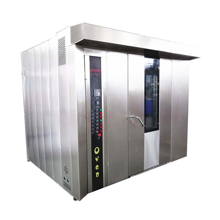 Tamaño de bandeja 400 * 600 / 800 * 600mm Industrial horno de pan árabe rotativo hamburguesa horno rotativo