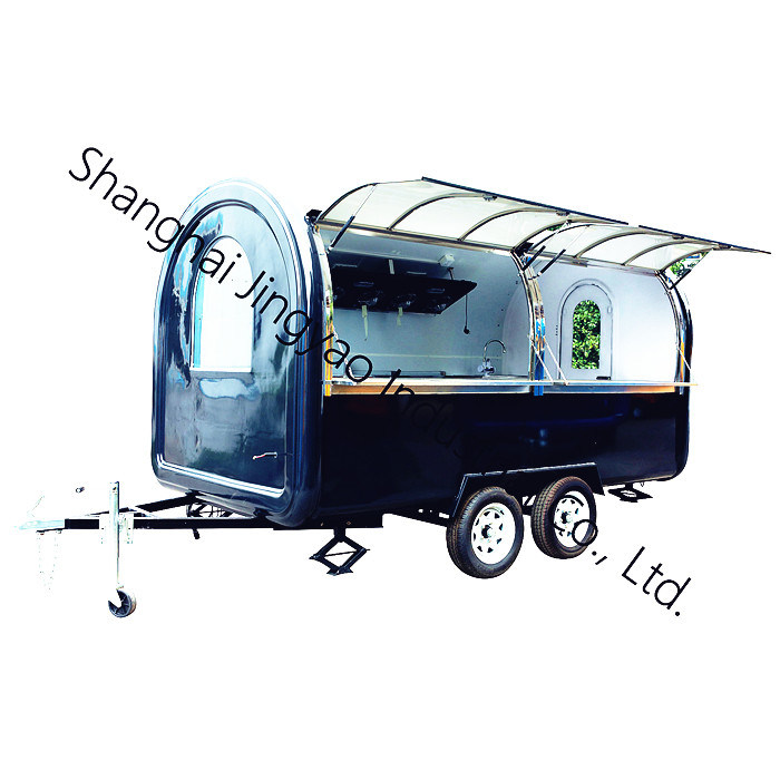 Remolque de comida rápida de 500 kg/h con carrito de palomitas de maíz y máquina de helados Taiyaki