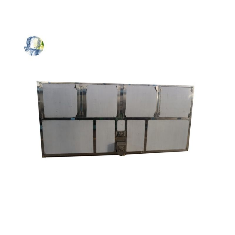 500 kg de capacidad de almacenamiento de hielo grande 3 toneladas 5 toneladas de máquina de hielo cubo para su comodidad