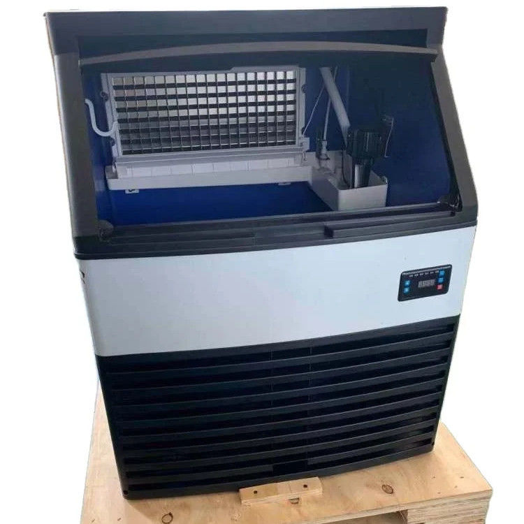 Máquinas automáticas de fabricación de bloques de hielo de acero inoxidable industrial 304 para hogares pequeños