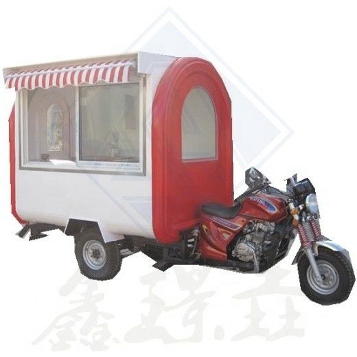 Camión de comida eléctrico para vender snacks helados Motor Tuk Tuk Gas Cart Motocicleta