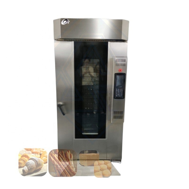Horno eléctrico para hornear pan y pasteles para equipos de panadería de cocina automática