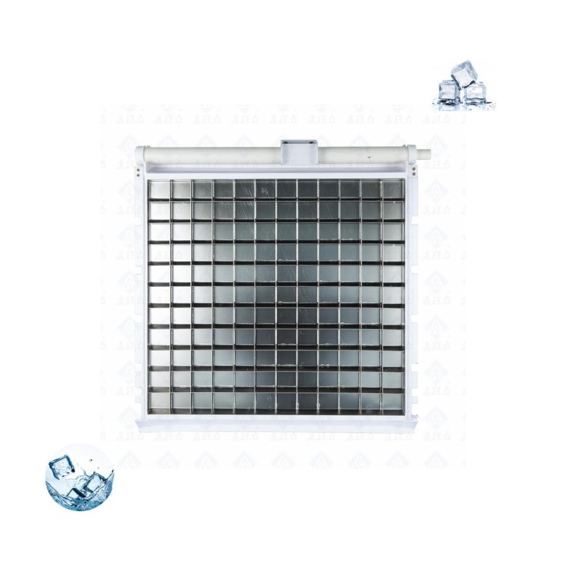 Componentes de refrigeración Evaporador de hielo de 100 kg a 300 kg para máquina de hielo en cubo semiautomática