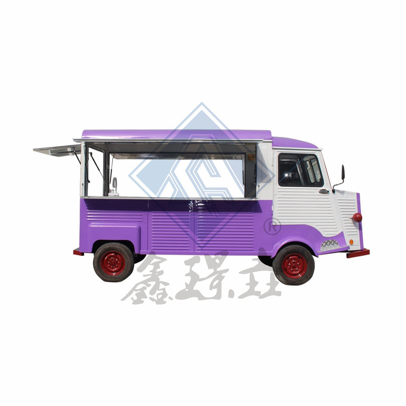 Conveniente Camión de comida eléctrico comercial Capacidad de grado 20-25° Kilometraje de conducción 30-50km