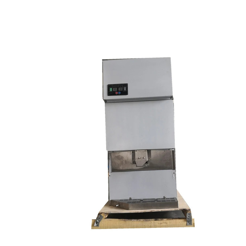 Sistema de control automático Máquina de fabricación de hielo de carga inferior para dispensador de hielo en cubo