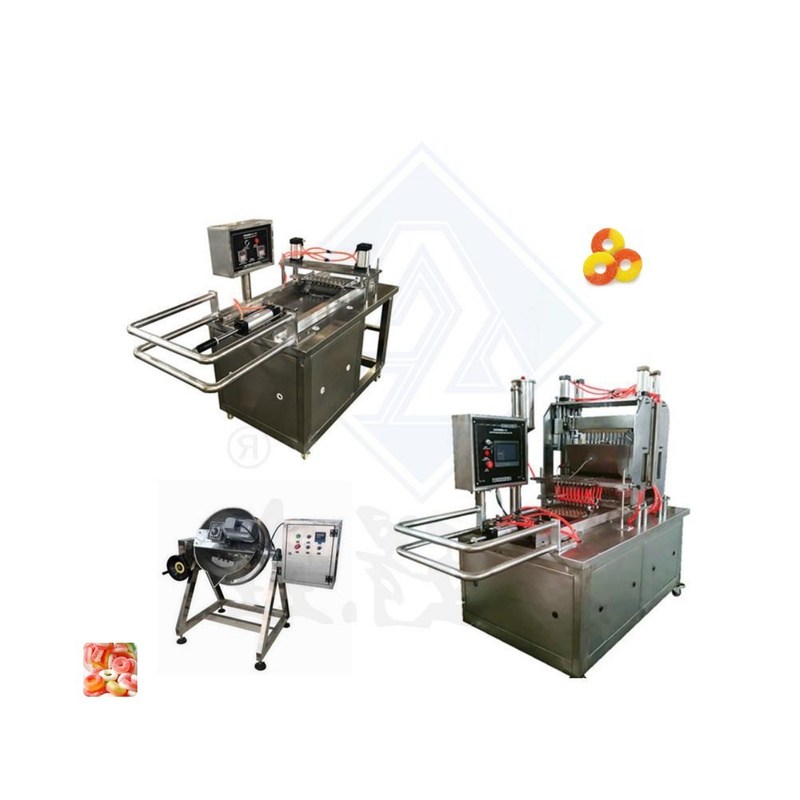 Máquina de depósito de caramelos de oso de pectina de 500 kg para la producción de caramelos gomosos a gran escala