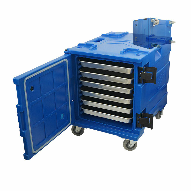 Caja de entrega de alimentos aislada de color personalizado y temperatura constante para los alimentos