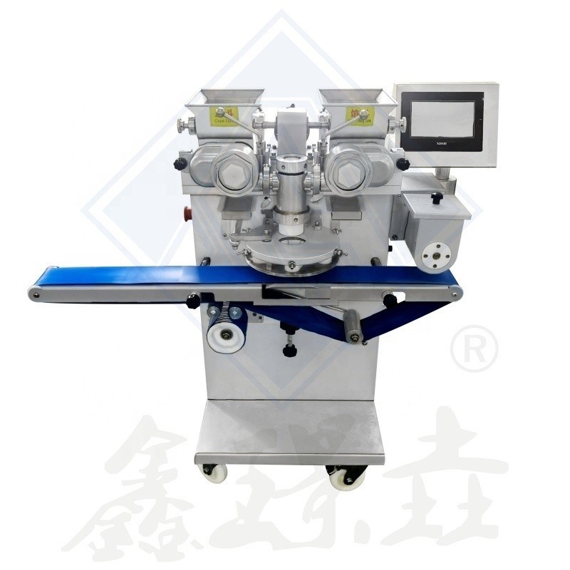 2020 año automático dulce redondo Kubba Mochi helado de llenado / incrustación máquina