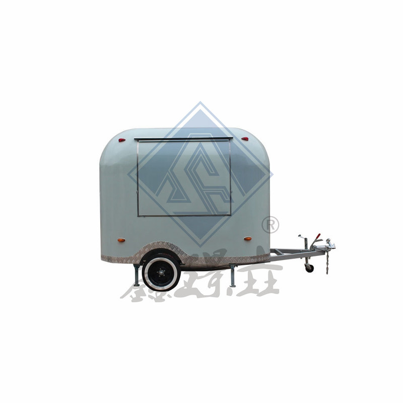 Piezas de repuesto después del servicio 2.7M Equipo de cocina móvil personalizado de eje único/doble