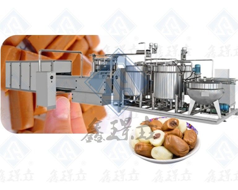 Línea de producción de jarabe de caramelo de gelatina de pectina de gran capacidad para fuente de energía de 220V/380V