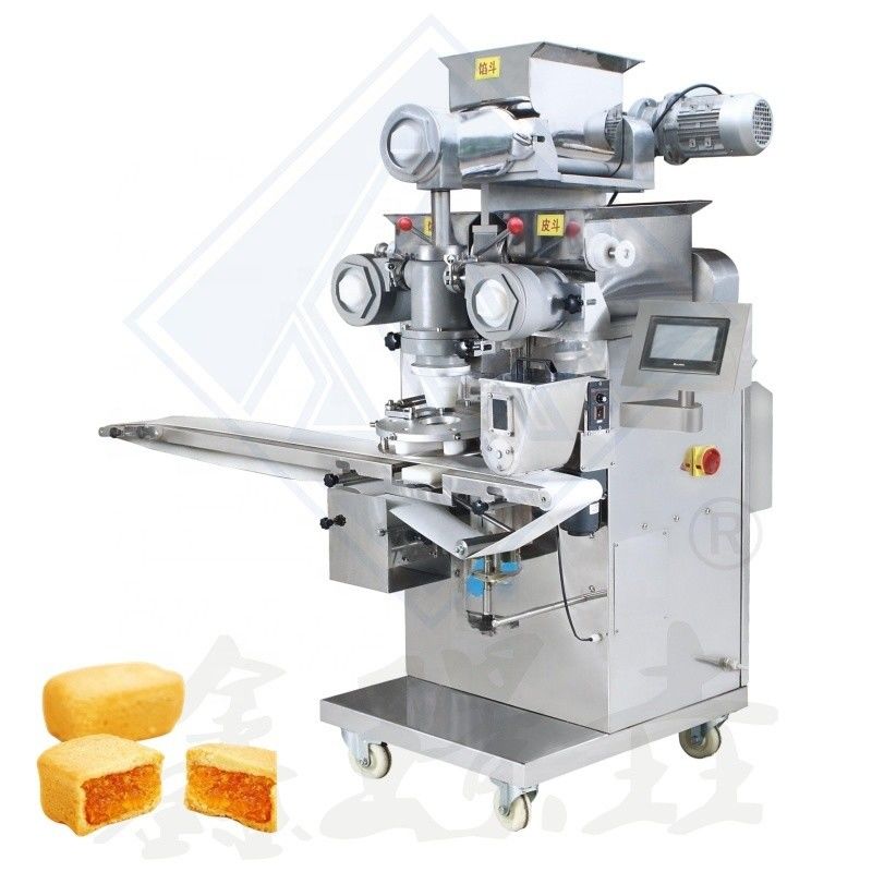 Máquina de incrustación y coextrusión multicabeza para relleno de galletas Producción 20-120 PCS/min