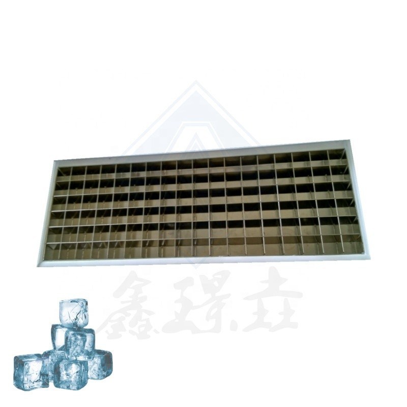 Fabricante de cubos de hielo 7x18 Tamaño Tiempo de congelación rápido 1-3 minutos Evaporador automático de hielo