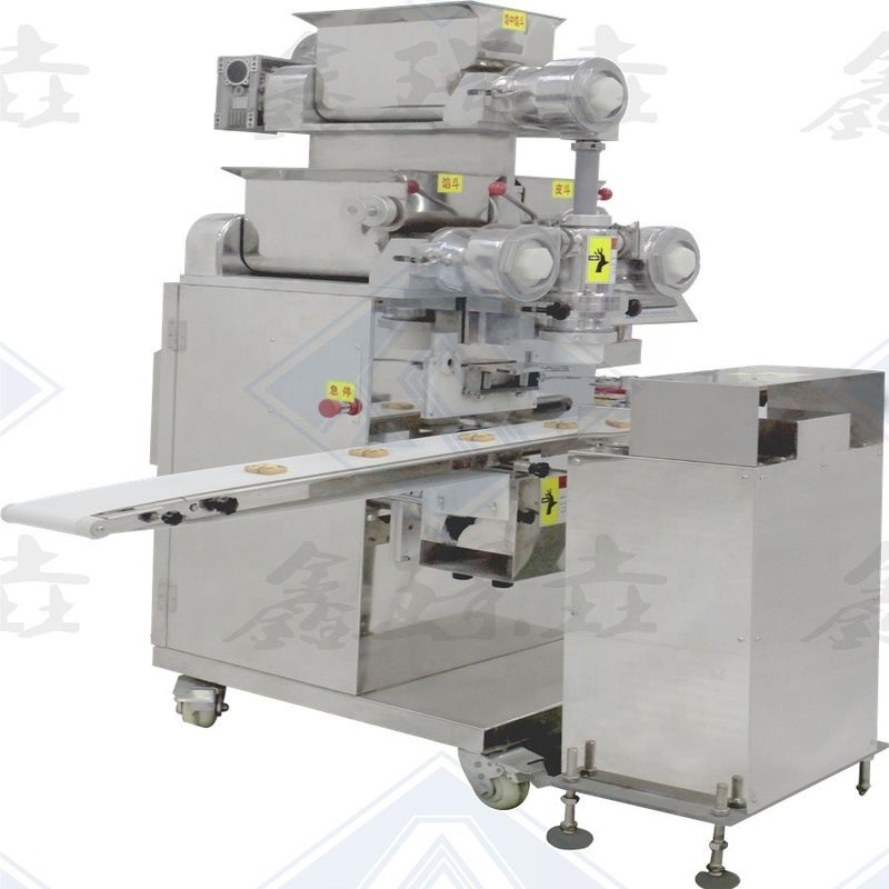 1Máquina de incrustación de pasteles de luna de croquetas comerciales de 9 kW para la pequeña producción industrial