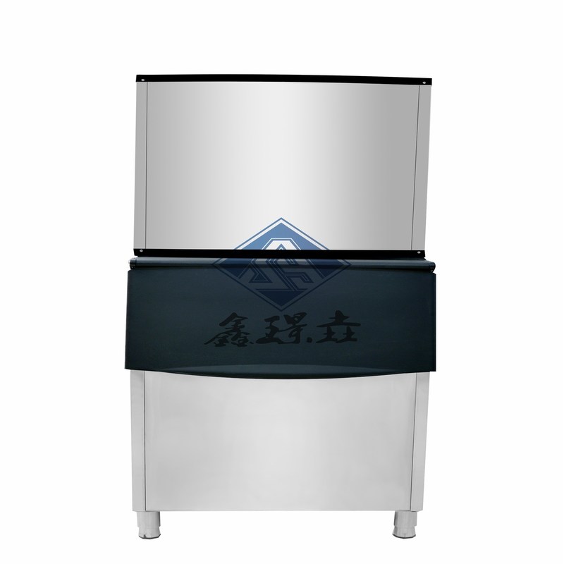 500P 227kg/día Fabricante de cubitos de hielo para granjas Comercial de enfriamiento de la forma de enfriamiento por agua automático