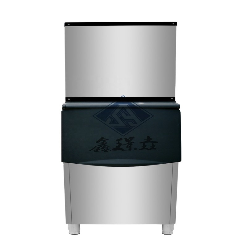 350P 159 kg/día Máquina automática industrial para hacer cubitos de hielo con enfriamiento por agua