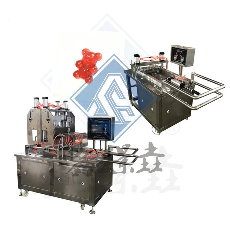 Máquina automática para hacer caramelos de caramelos para caramelos de oso gomoso en Shanghai