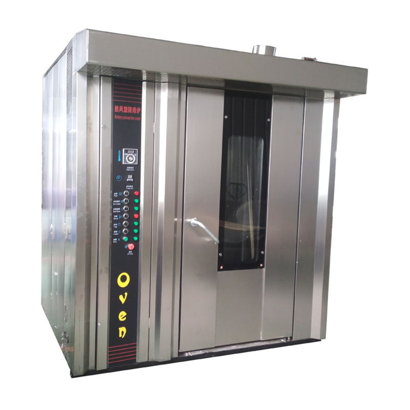 Horno rotativo para pan comercial de 2200x1800x2000mm para la producción de pan de nueces en restaurantes