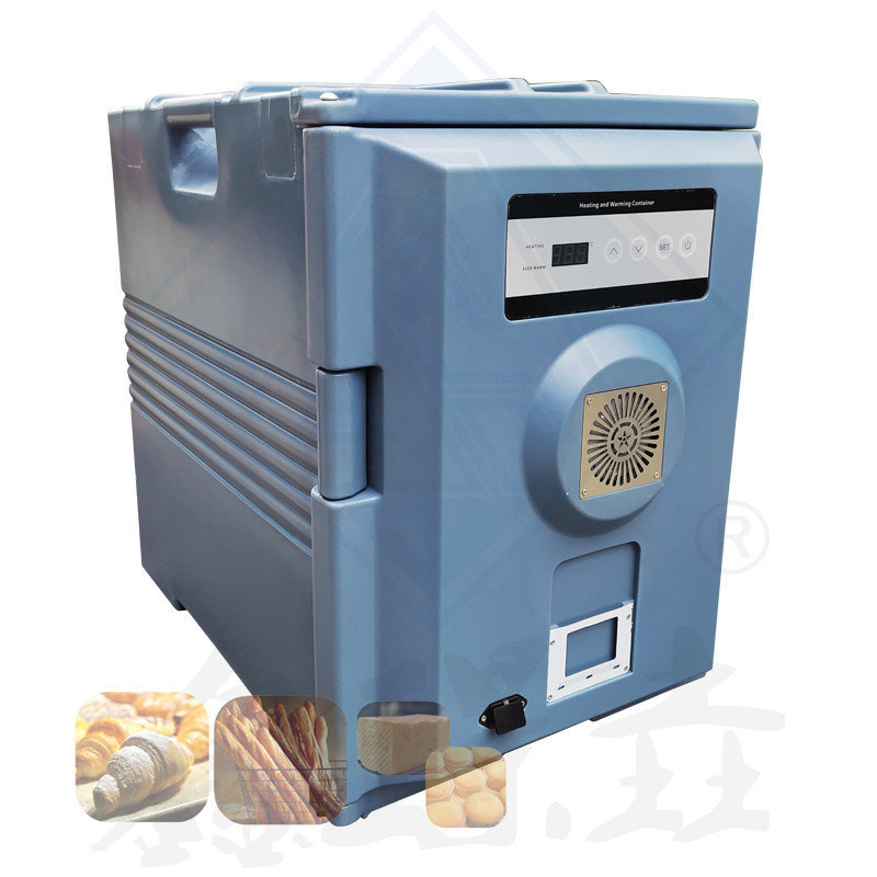 Caja aislada de moldeo por rotación eléctrica de 90L para calentar y servir sin placas