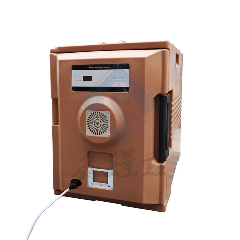 53x33.5x51cm Tamaño interno LLDPE Grado alimenticio Plástico Calor Eléctrico Caja de alimentos con espuma de PU