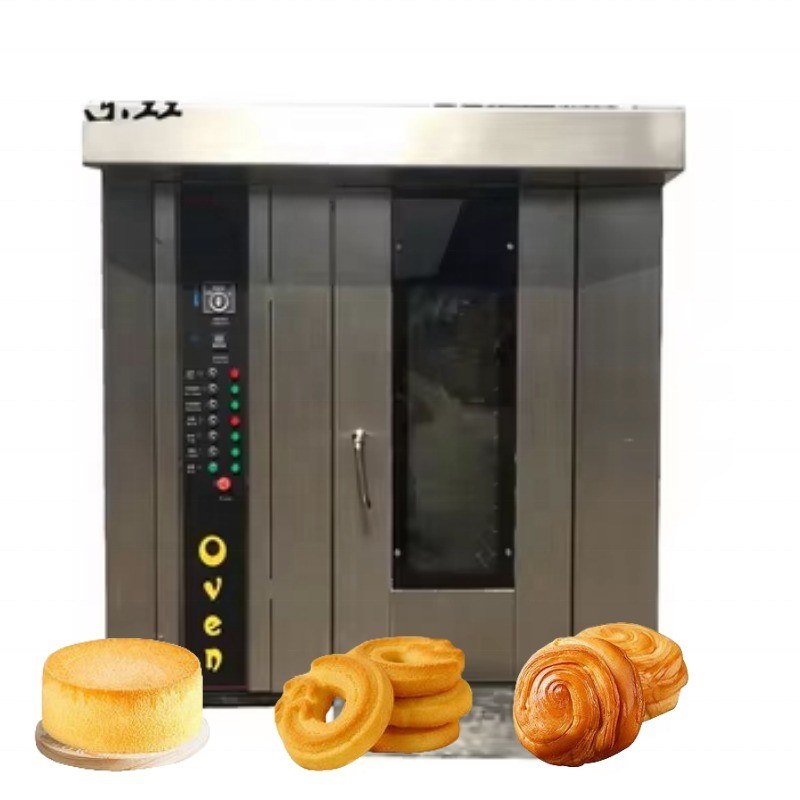 Horno rotativo para hornear pan, pastel y galletas