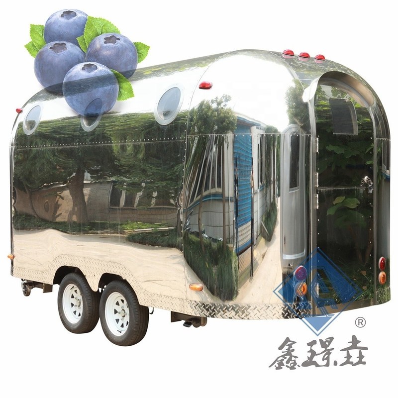 Camiones de comida de segunda mano Larga vida útil y estilo de lujo Grill móvil