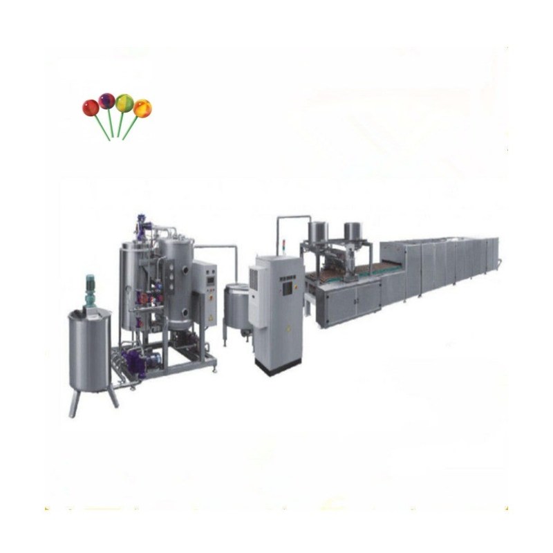 150 kg/h Máquina de la línea de producción de dulces duros Soporte técnico multifuncional y video