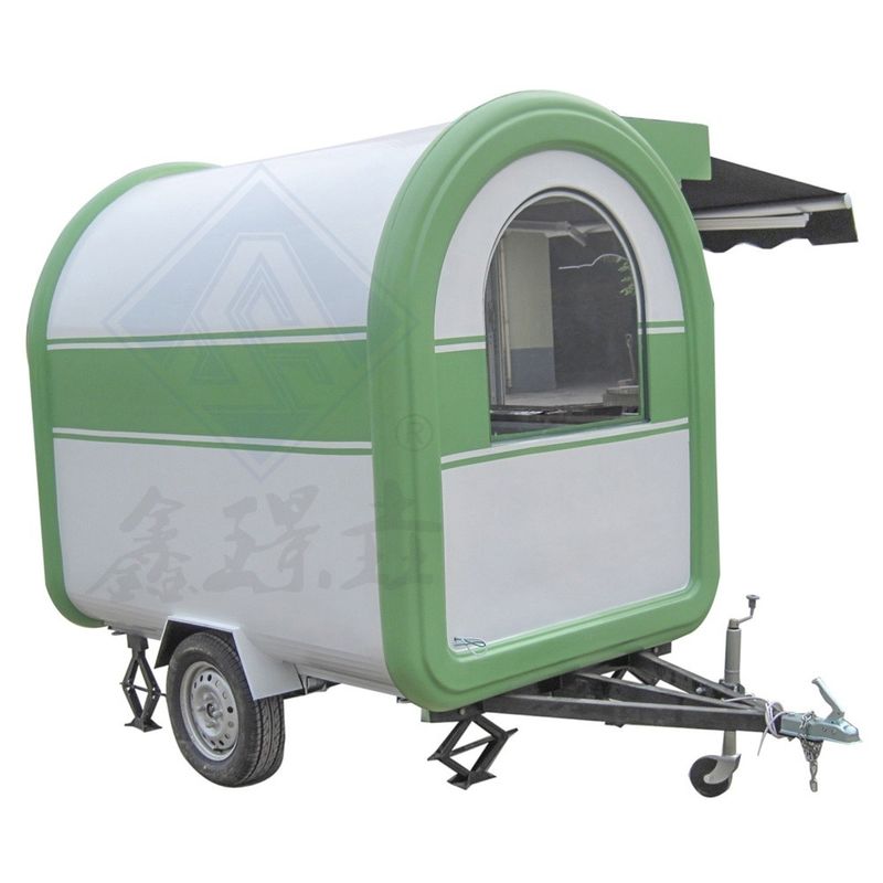 250*160*210cm Tamaño personalizado calle cocina móvil helado móvil coche de comida rápida