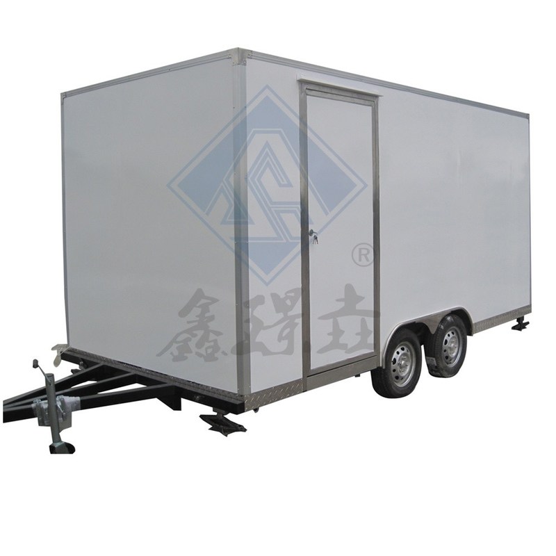 Camión de comida callejera para hamburguesas y helados para festivales al aire libre